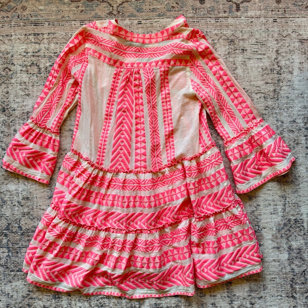{Devotion} Ella Tiered Cotton Dress NWT - Picture 5 of 8